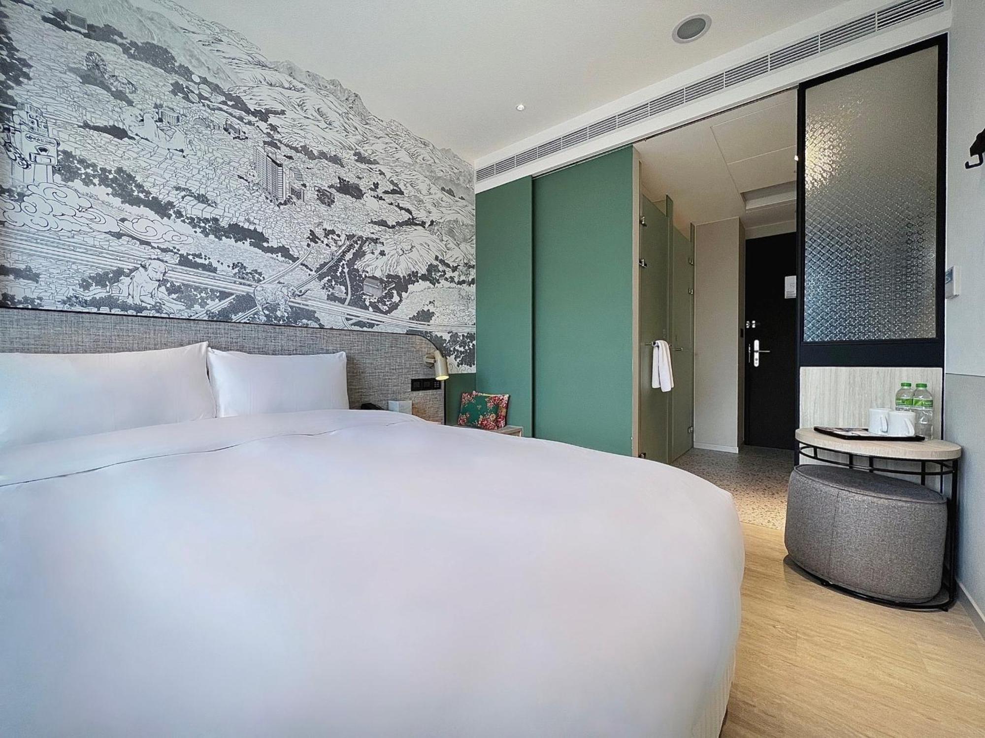 Boutech Jiantan Hotel Đài Bắc Ngoại thất bức ảnh